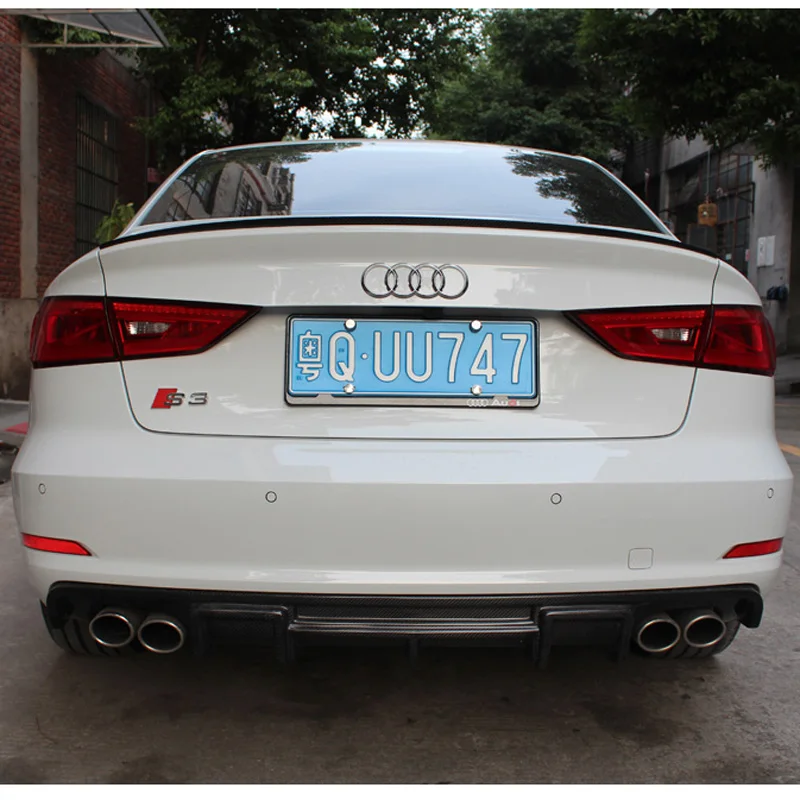 Alerón trasero fibra carbono Audi A3 S3 2013-2017