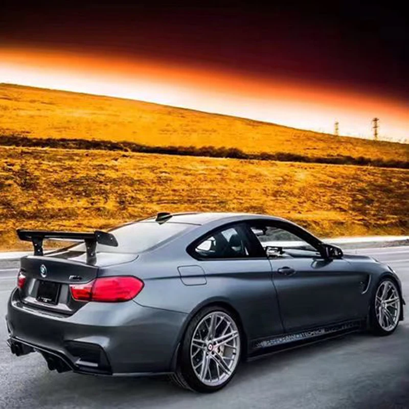Alerón trasero GTS de fibra de carbono estilo Revozport para BMW 1M y M3 - imagen 2