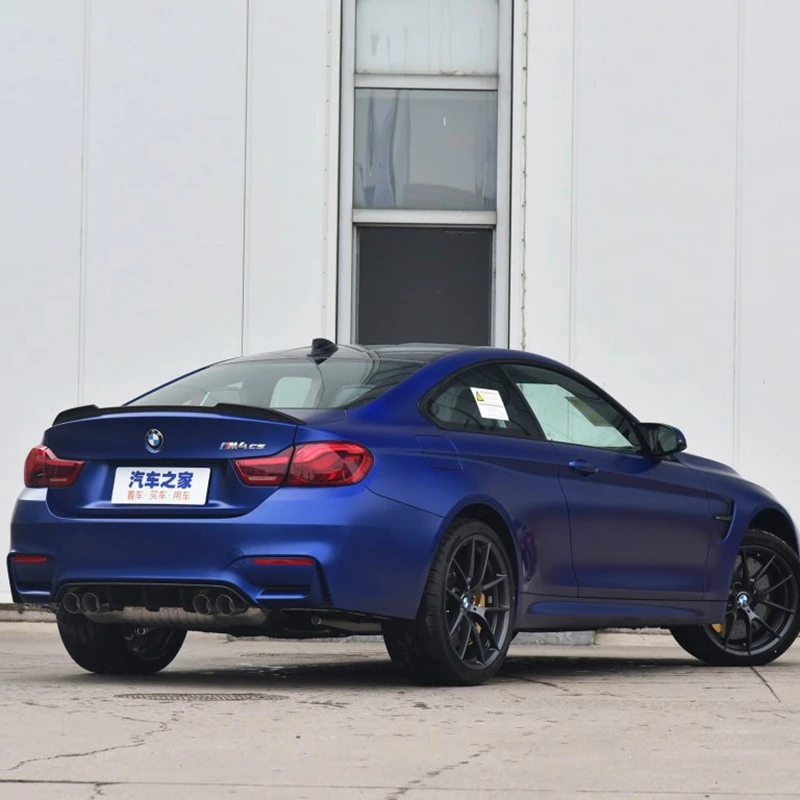 Alerón trasero fibra de carbono estilo CS para BMW M4 F82 Coupe - imagen 5