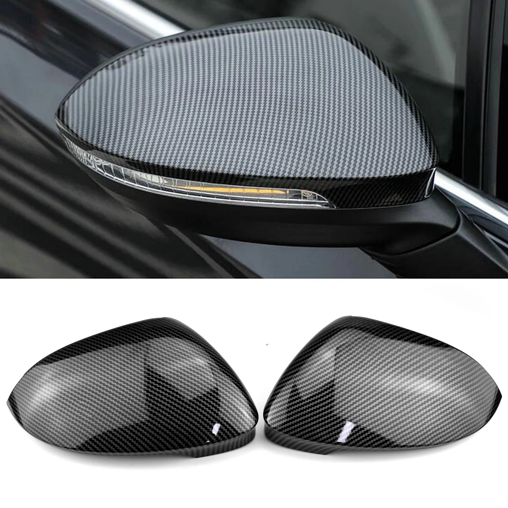 Carcasa de retrovisor negra brillante para VW Golf 8 (2020-2021)