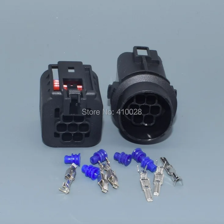Conector hembra/macho 7 pines 3,5mm WPT-596 para cable automoción - imagen 4