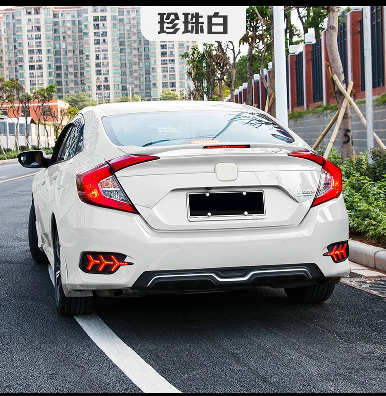 Spoiler trasero para Honda Civic 2016 - alerón sin pintar, original - imagen 5