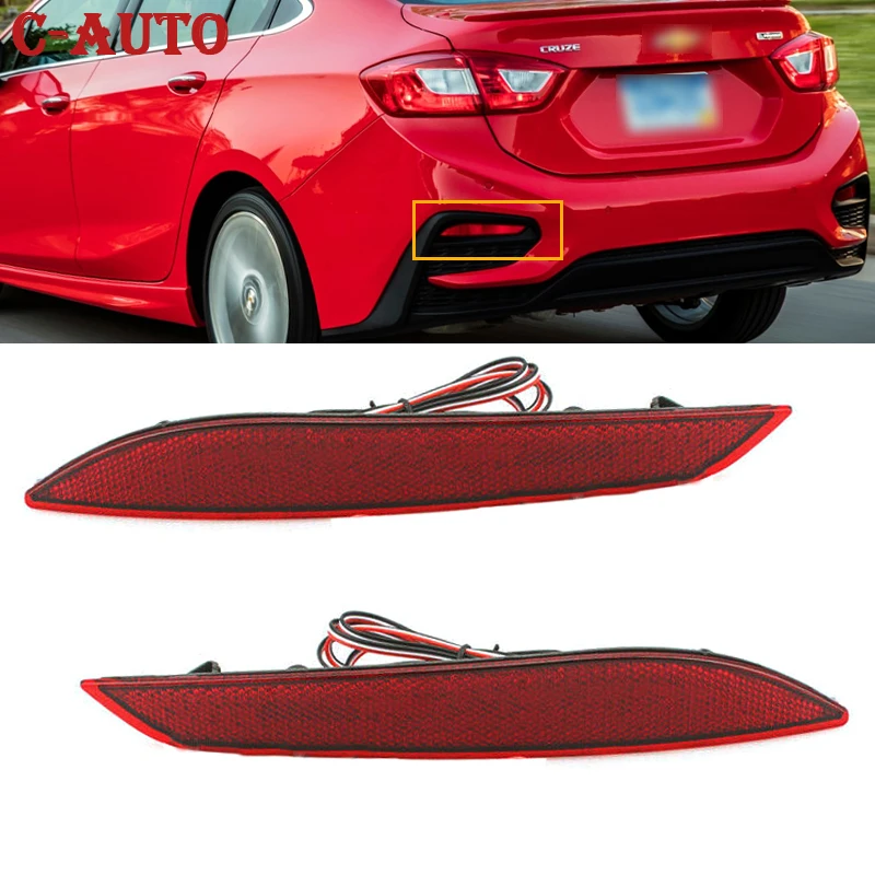 Piloto LED paragolpes trasero Chevrolet Cruze 2016-2018