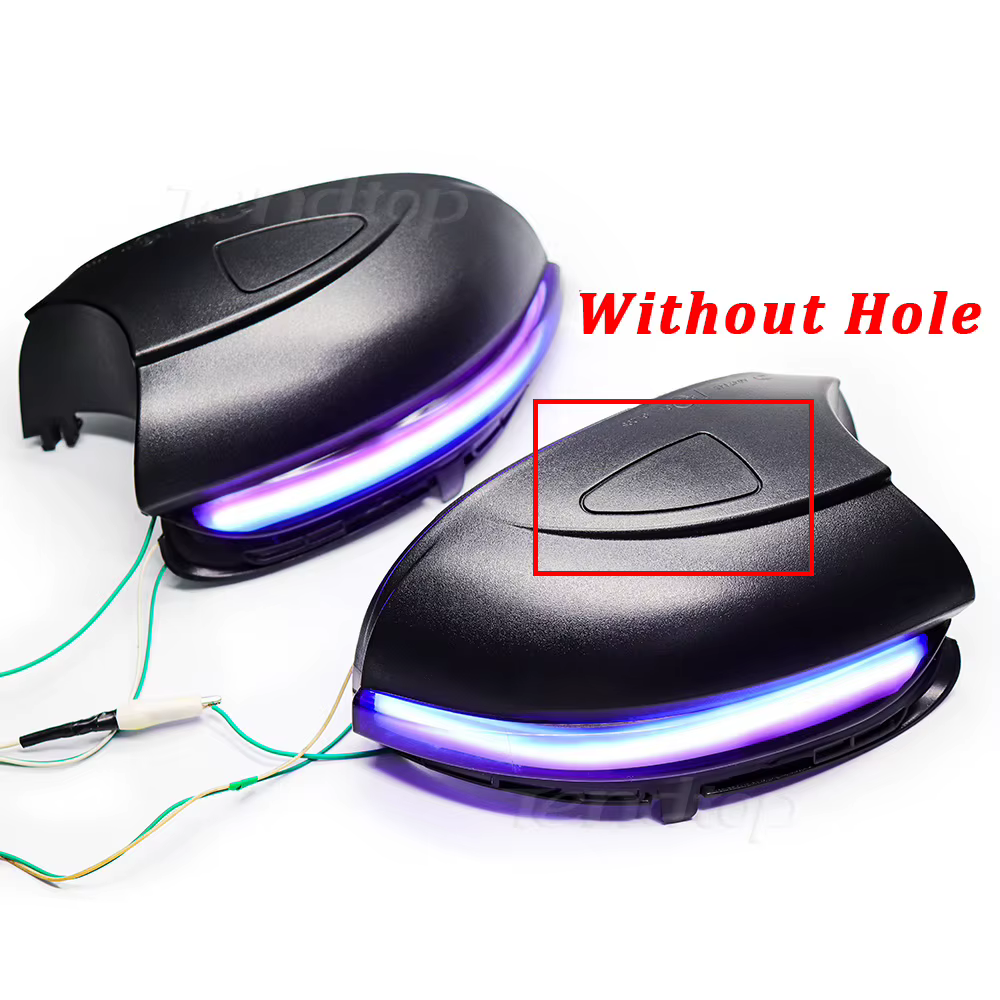 Intermitente dinámico LED de retrovisor para VW Golf 6 y Touran - imagen 3
