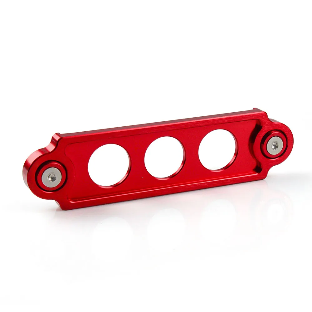 Detalle del soporte anodizado