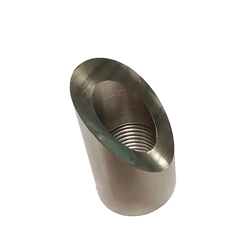 Espaciador sonda lambda universal M18 x 1,5 curva 45° con tuerca muescas - imagen 3