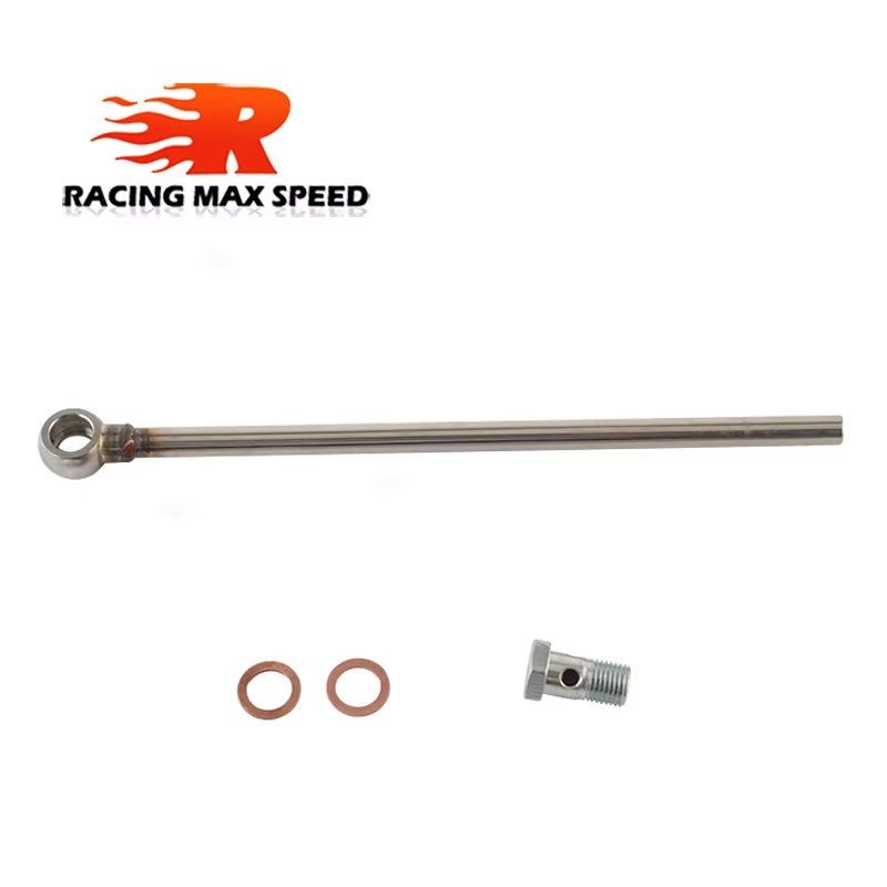 Kit de tubos de agua para turbocompresor con conexión roscada M14 x 1,5