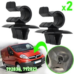 Clip soporte varilla capó para Opel Vivaro X83 2001-2014