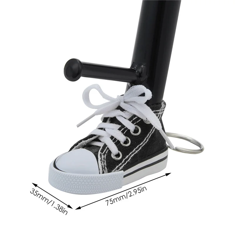 Detalle del diseño con forma de zapatilla