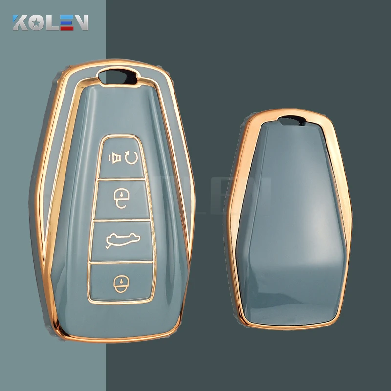 Funda de TPU para llave de coche Geely Coolray, carcasa protectora