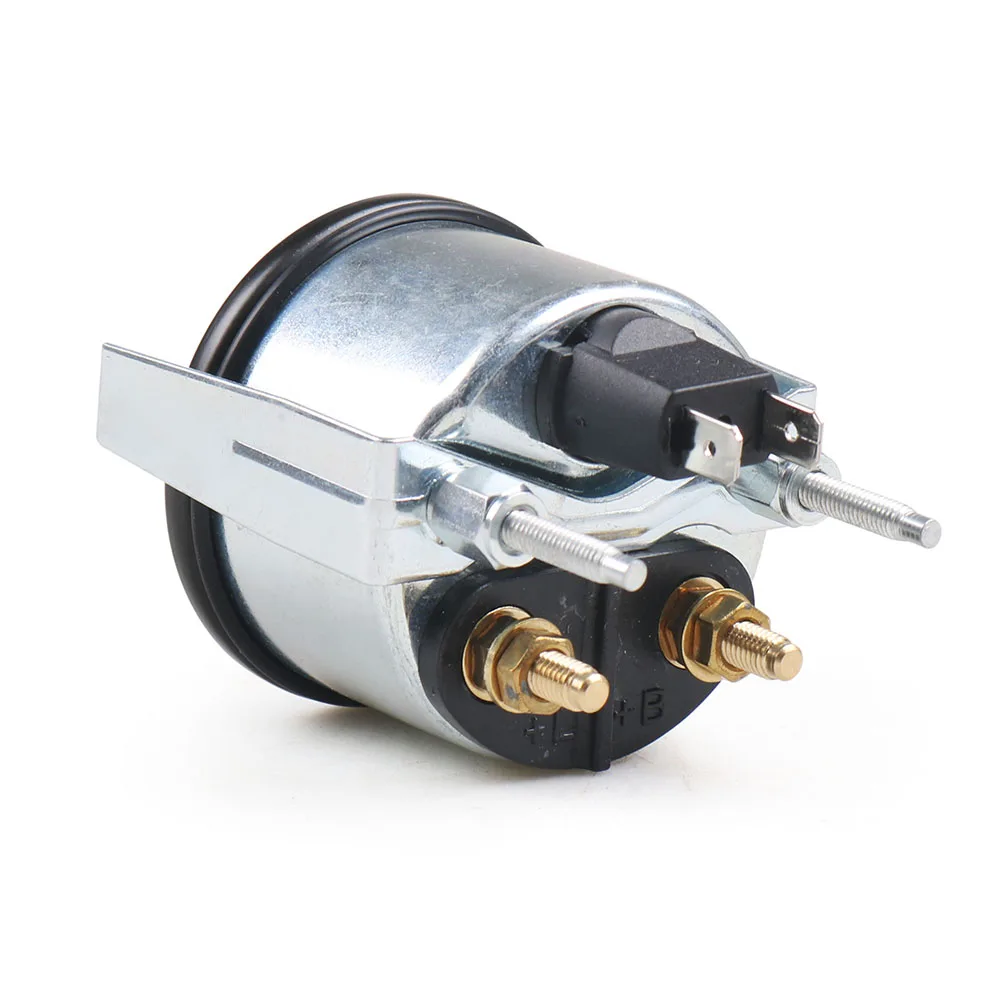 2 "52mm coche 60-0-60 AMP medidor puntero amperímetro luz amarilla AMP calibre coche medidor coche calibre BX 101931 - imagen 4