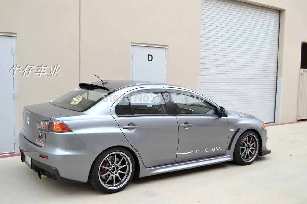Alerón ABS trasero para Mitsubishi Lancer EX Evo 2008-2015 - Visera de techo