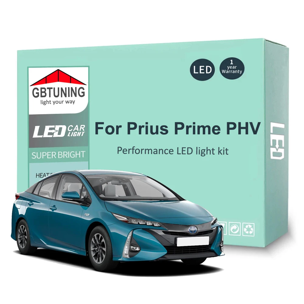 Bombillas LED Canbus interior para Toyota Prius Prime PHV