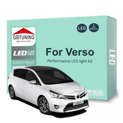 Kit de bombillas LED interiores CANBUS para Toyota Verso 2009-2015