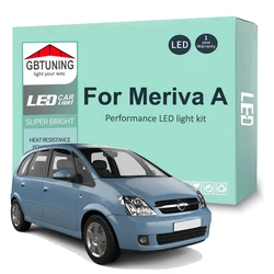 Bombillas LED interior coche Canbus sin error – Opel Meriva 2003-2010