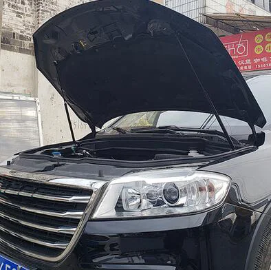 Puntales capó fibra de carbono para Haval H6 Blue Logo Sport 2017-2019