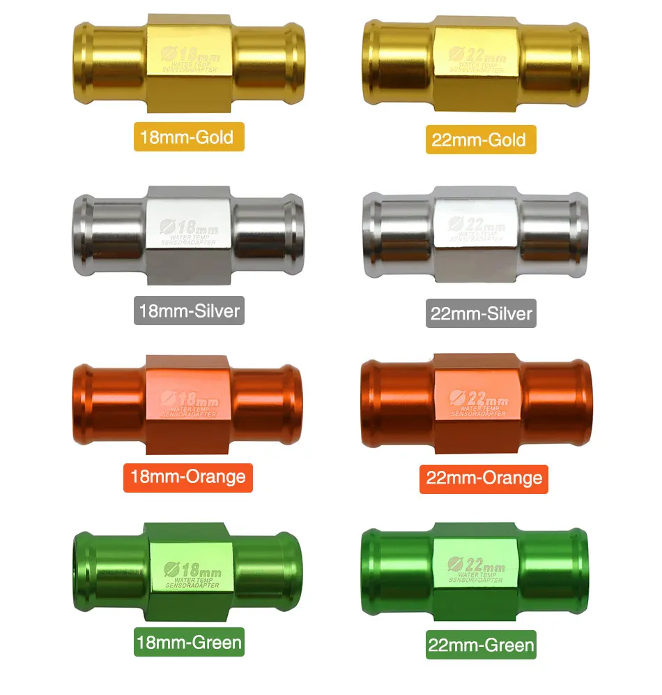 Comparativa de tamaños 18mm y 22mm