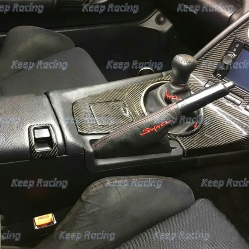 Molduras interiores fibra de carbono adhesivas Toyota Supra JZA80 - imagen 4