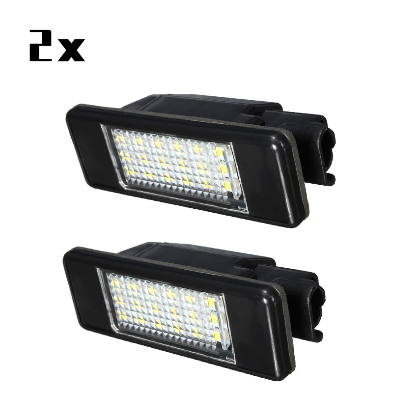 Lámpara LED SMD de matrícula para Peugeot y Citroën