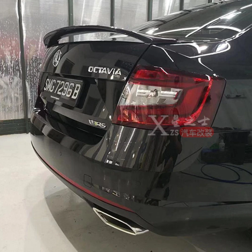 Alerón trasero fibra de vidrio VW Skoda Octavia 2014-2019 - imagen 2