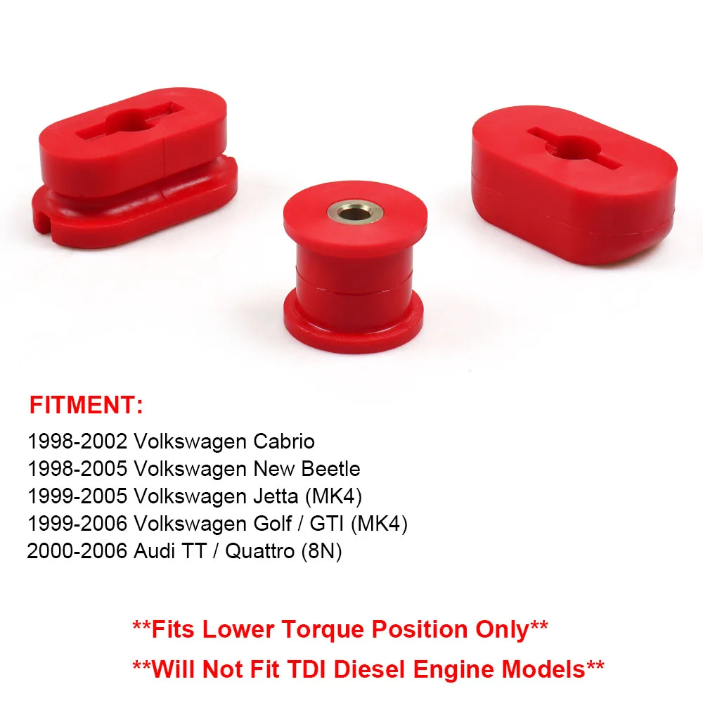 Inserto Dogbone para soporte de motor VW Golf IV R32/Audi S3 - imagen 3