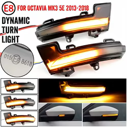 Intermitente LED dinámico para retrovisor – Skoda Octavia III 5E