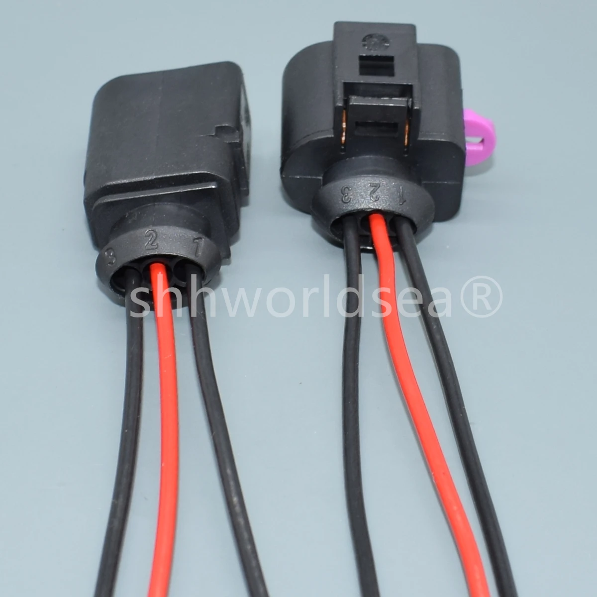 shhworldsea 50 piezas 1J 0973703 Caja de conector de clavija trenzada con Sensor de leva de árbol de levas para Audi A4 A6 AVK 3,0 02-04 1J0 973 703 para VW - imagen 4