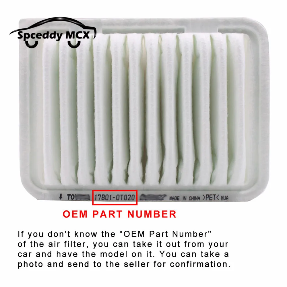 Filtro de aire lavable de alto flujo para Toyota Camry, Venza y Lexus ES - imagen 2