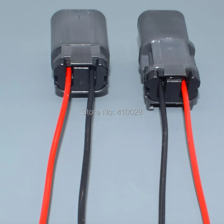 Shhworldsea 2 pines 2,8mm macho hembra Auto cable conector de corriente pesada MG-MG7 enchufe de enfriador de aire 7122-6224-40 7223-6224-40 - imagen 4