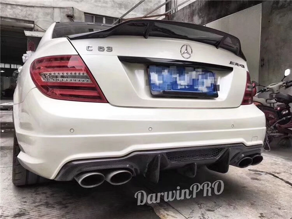 Alerón trasero AMG tipo R de plástico Mercedes W204 C350 C63 - imagen 4