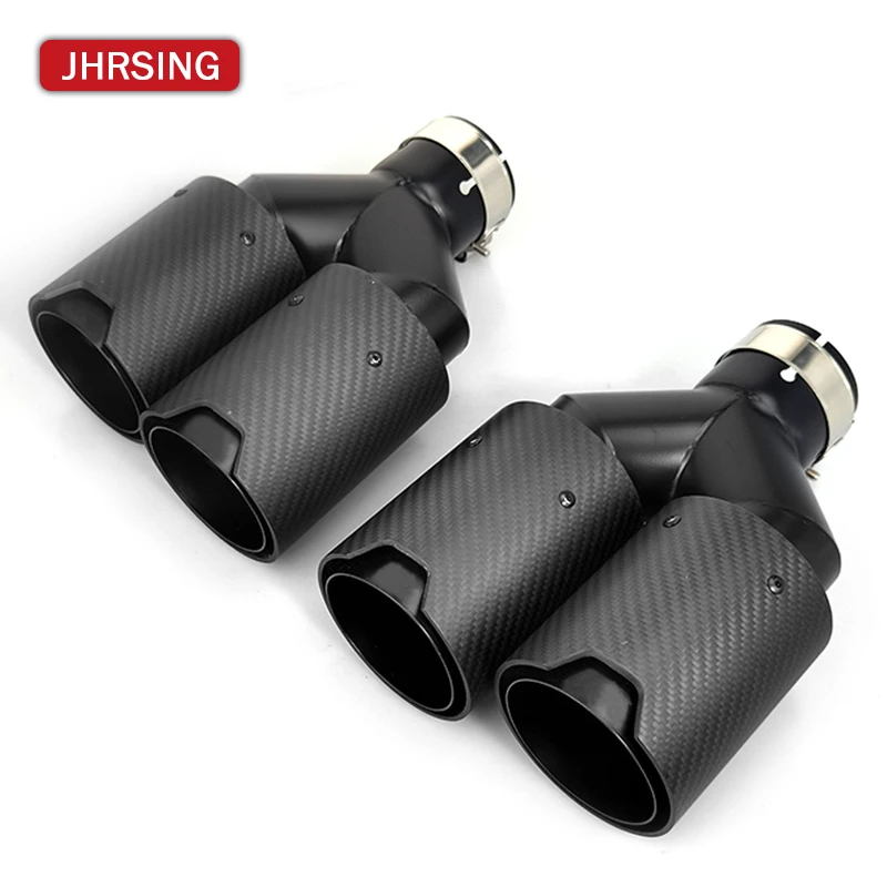 Punta de escape fibra de carbono negro – BMW Serie M