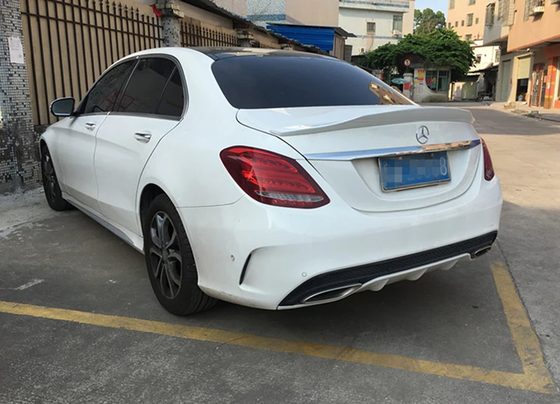 Alerón trasero ABS negro Mercedes-Benz Clase C W205 PSM Style - imagen 5