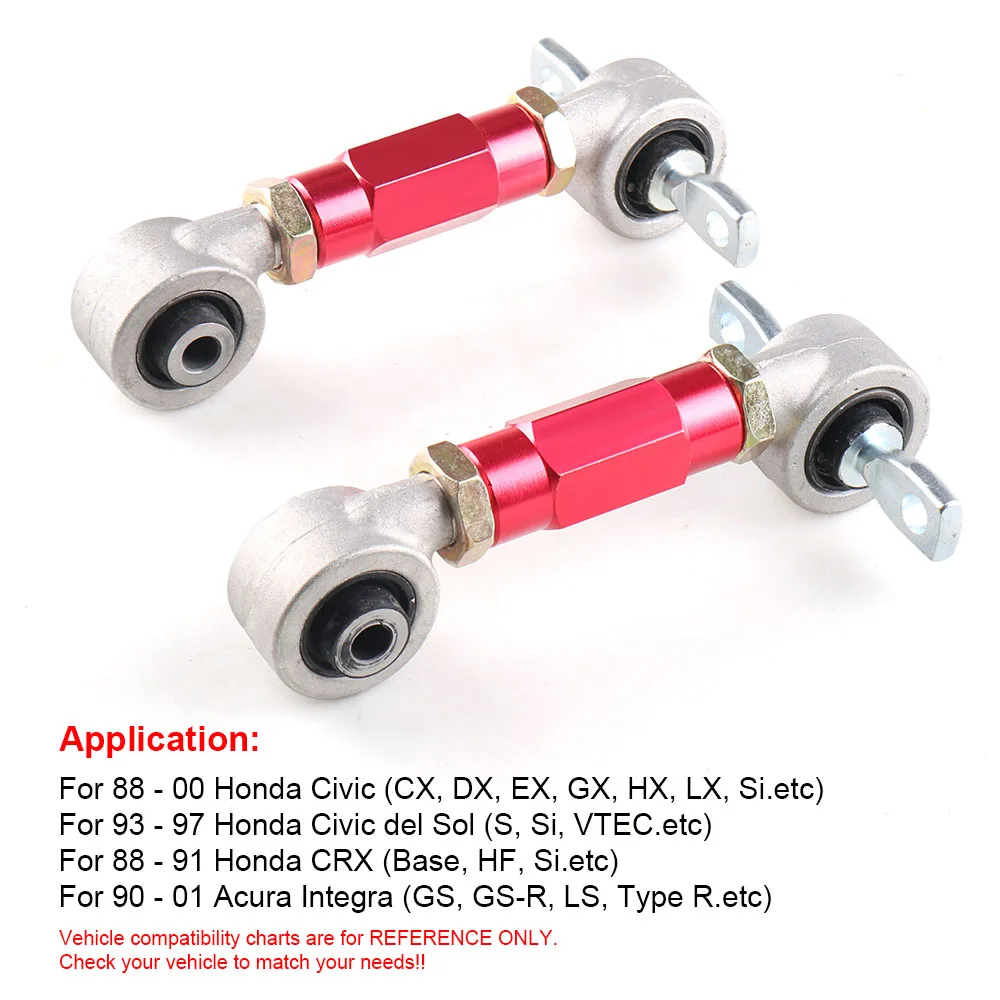 Kit completo de brazo de camber trasero