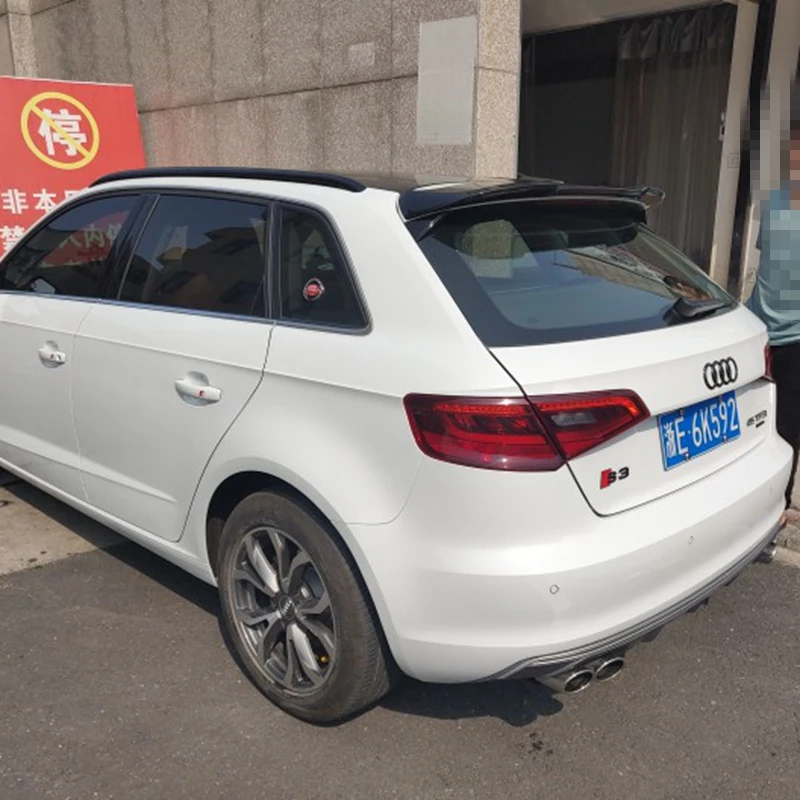 Spoiler para Audi A3 Sportback (2014-2017) ABS de alta calidad - imagen 4