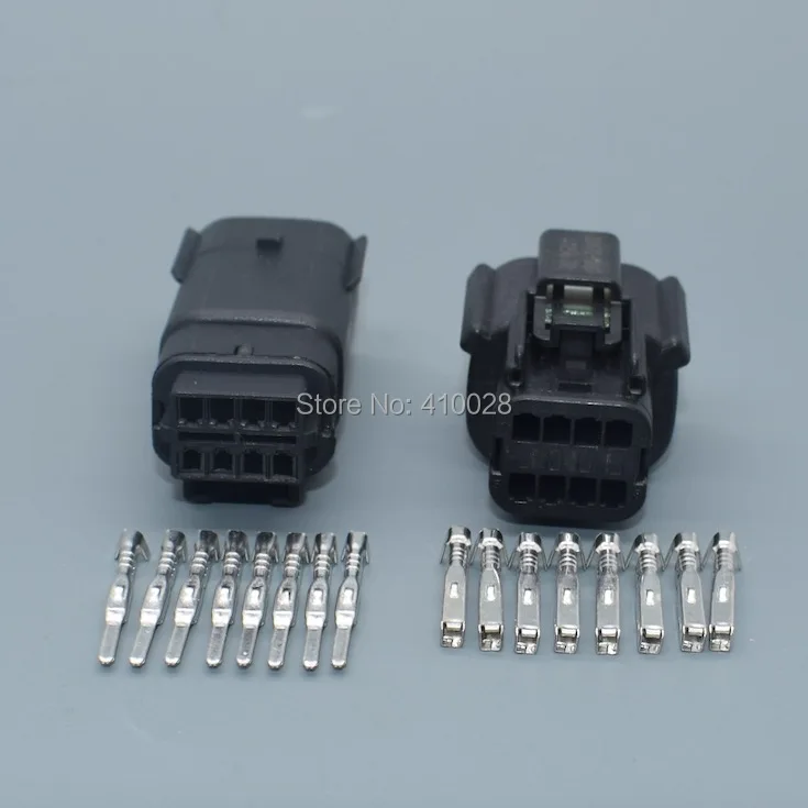Shhworldsea 33472-0801 Conector estanco hembra de 8 pines, 1,2 mm - imagen 3
