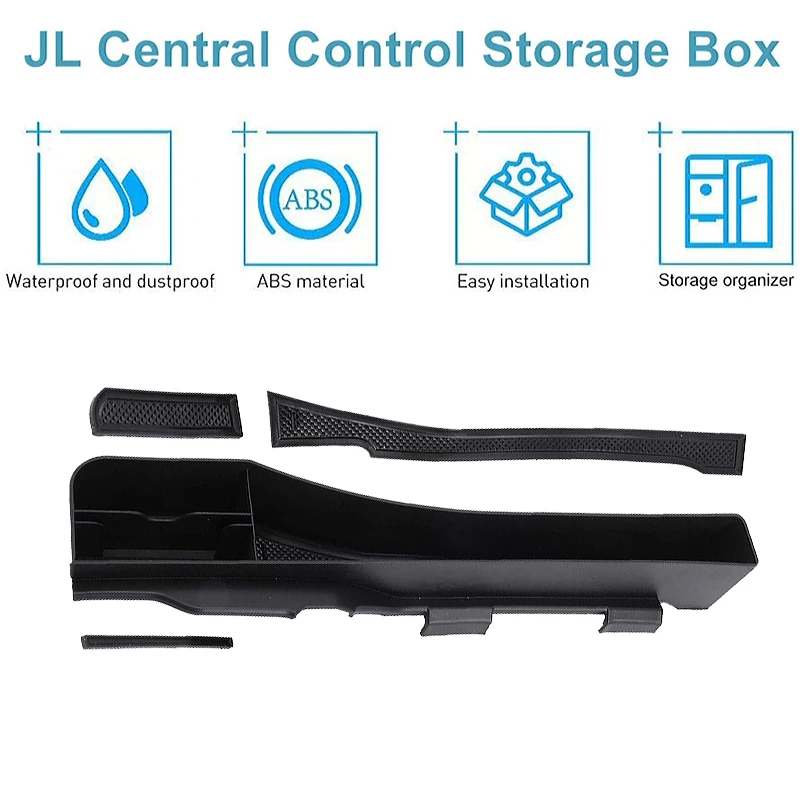 Bandeja organizadora consola Jeep Wrangler JL 2018-2023 4 puertas - imagen 3