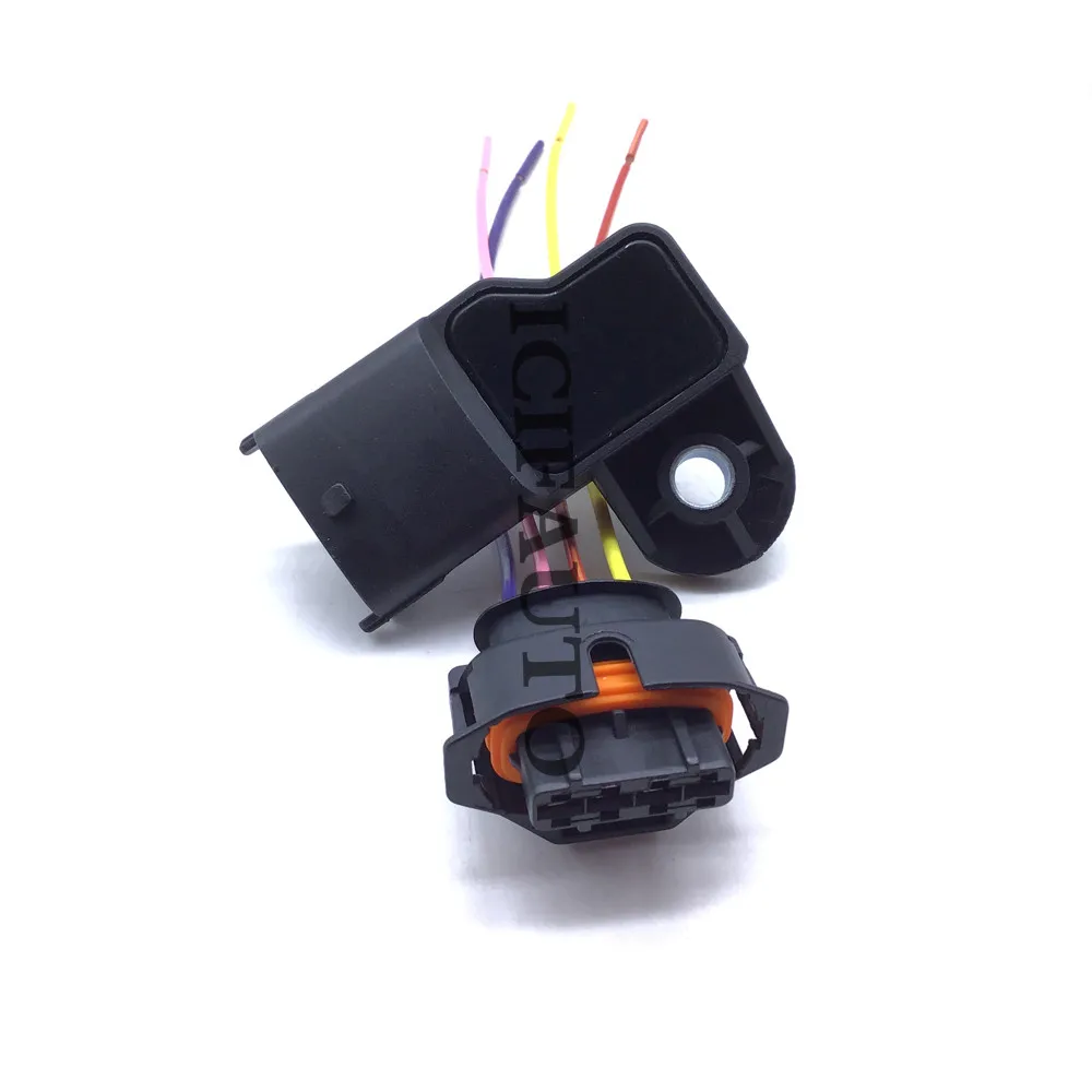 0281002437 Conector sensor MAP Opel Astra Vectra Zafira Saab Fiat - imagen 3