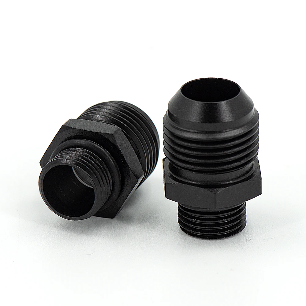 Adaptador macho de combustible AN6/AN8/AN10 a rosca métrica y NPT - imagen 2