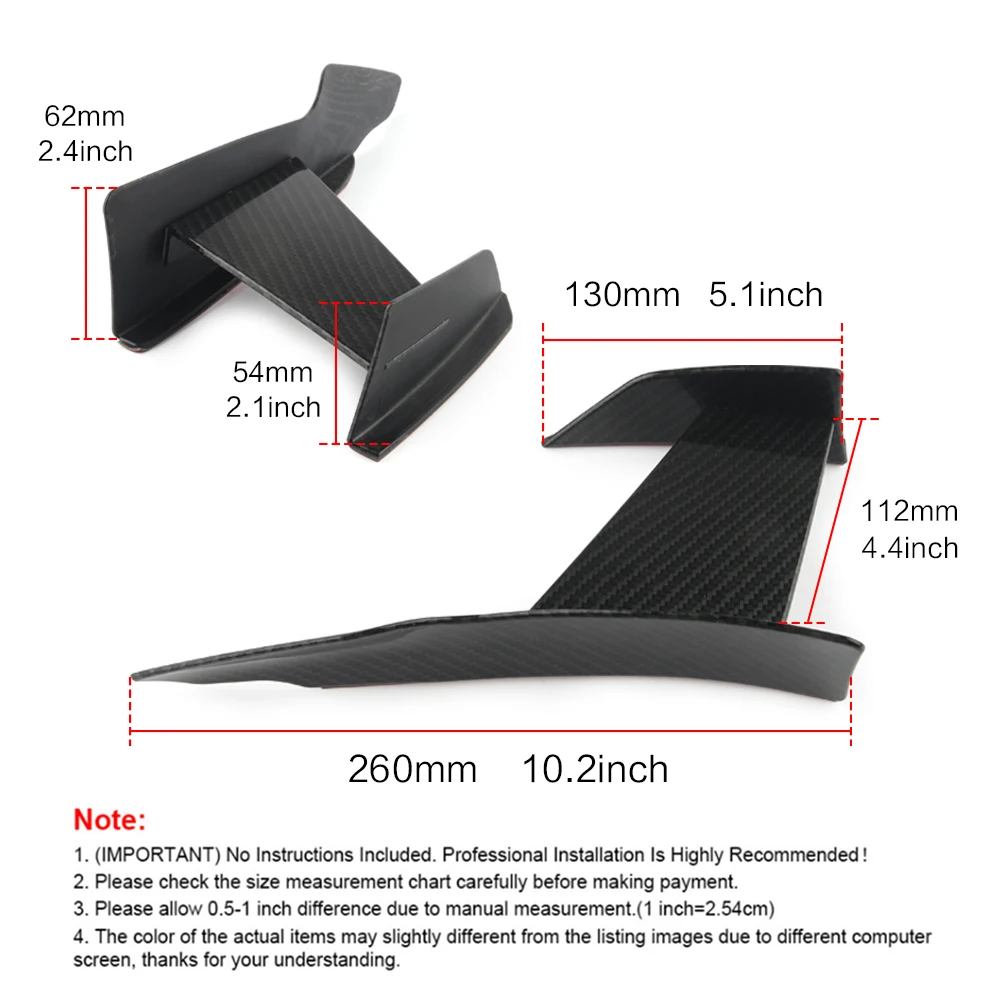 Decoración lateral parachoques delantero BMW F80 M3 y F82 M4 - imagen 2