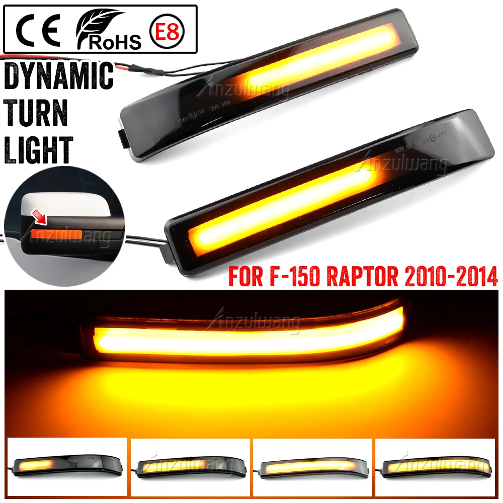 Luz LED dinámica para intermitente en retrovisor (vista del conjunto)