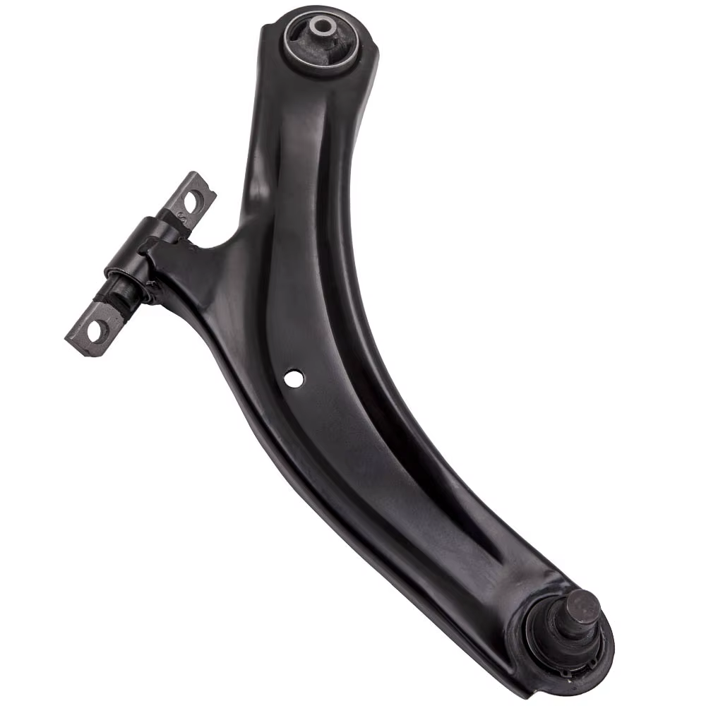 Detalle del brazo wishbone de suspensión