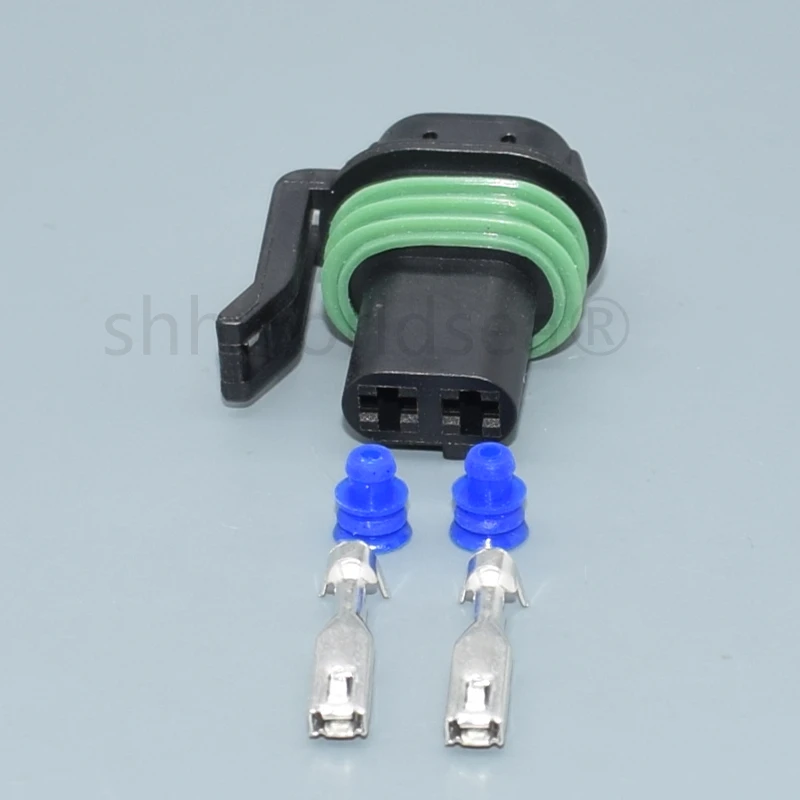 Shhworldsea DJ70280Y-3.5-21 – conector eléctrico hembra de 2 pines - imagen 3
