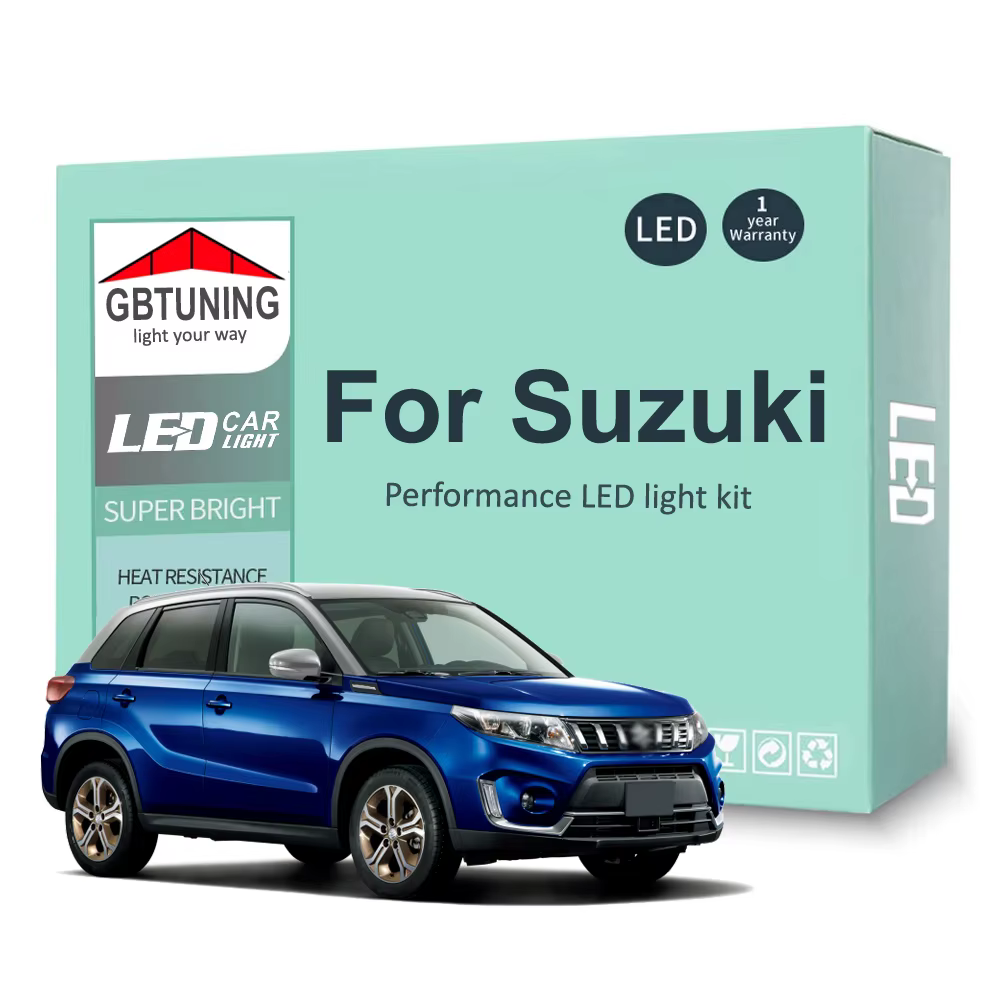 Kit de bombillas LED interiores CANBUS para Suzuki Swift, Vitara y SX4