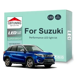 Kit de bombillas LED interiores CANBUS para Suzuki Swift, Vitara y SX4