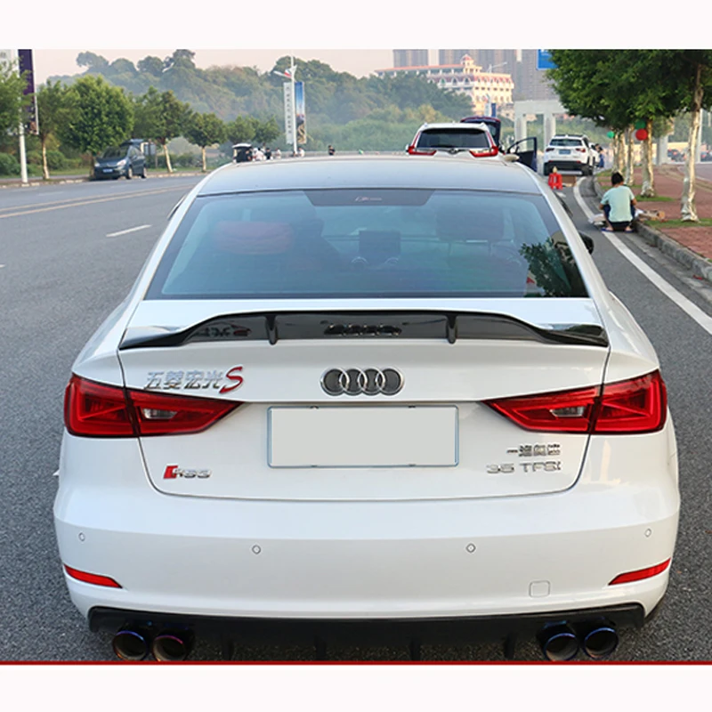 Alerón de techo trasero carbono Audi A3 S3 RS3 2014-2018 - imagen 2