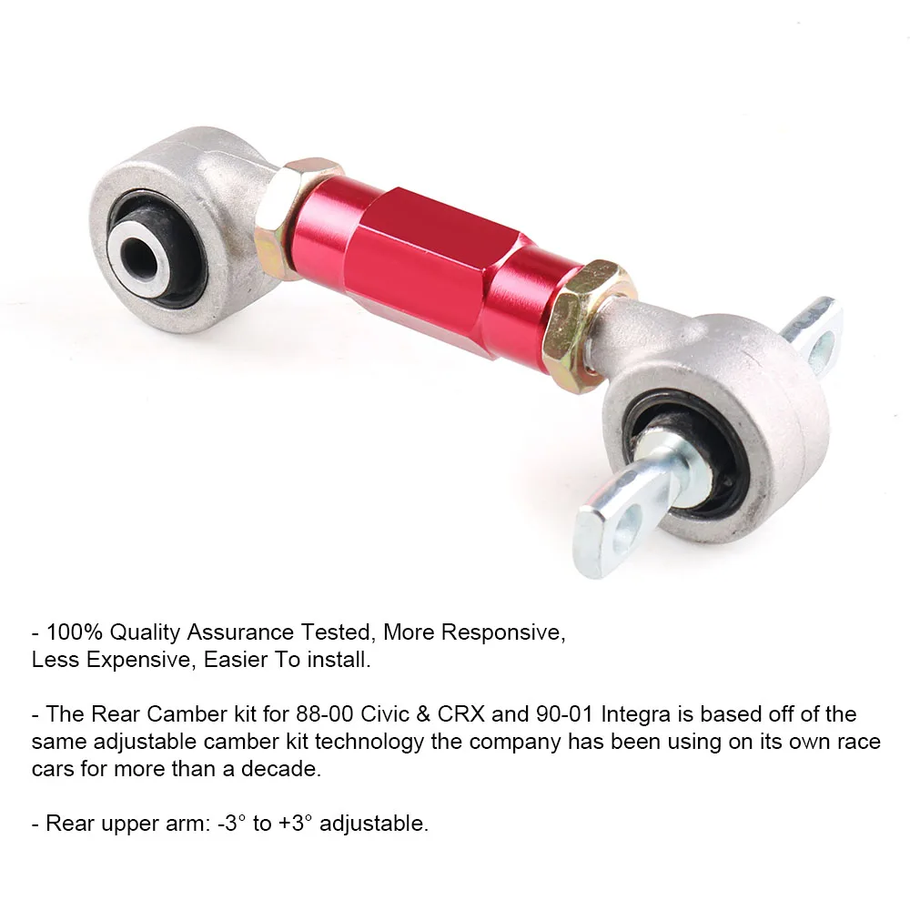 Kit camber trasero para Honda Civic/Acura – Ajuste suspensión - imagen 4
