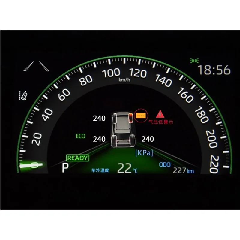 TPMS para Toyota RAV4 XA50 (2019-2020) con pantalla LCD - imagen 4