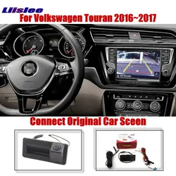 Cámara visión trasera con pantalla para VW Touran 5T 2015-2023 MQB