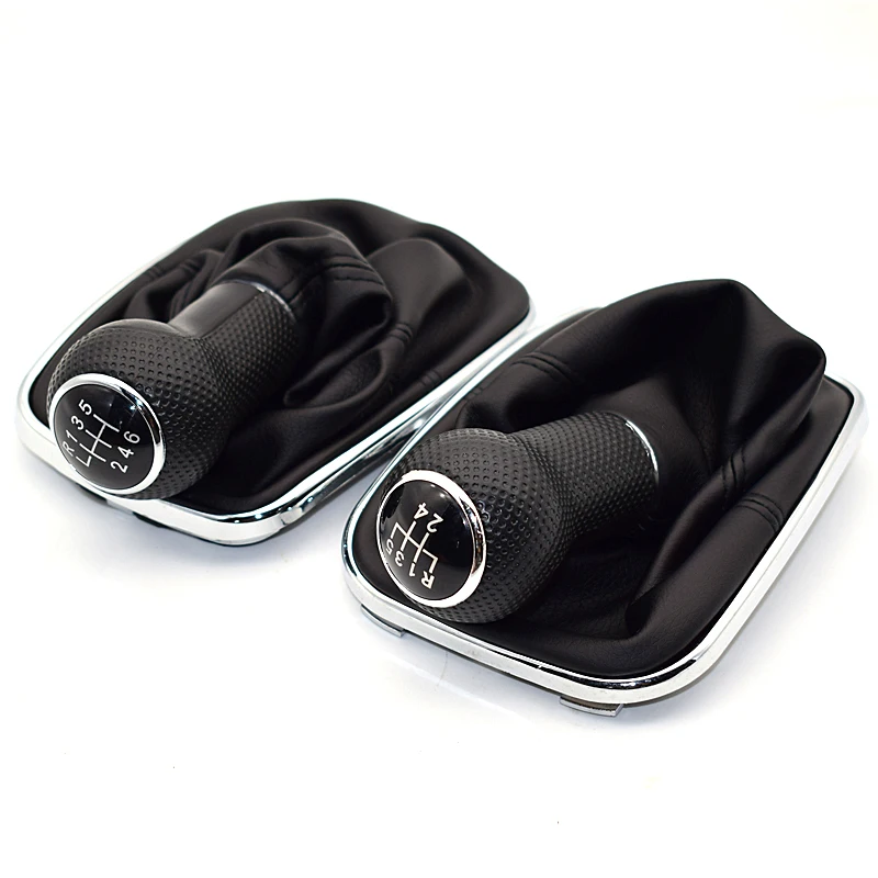 Pomo de cambio con fuelle negro para VW Golf IV GTI y R32 - imagen 4
