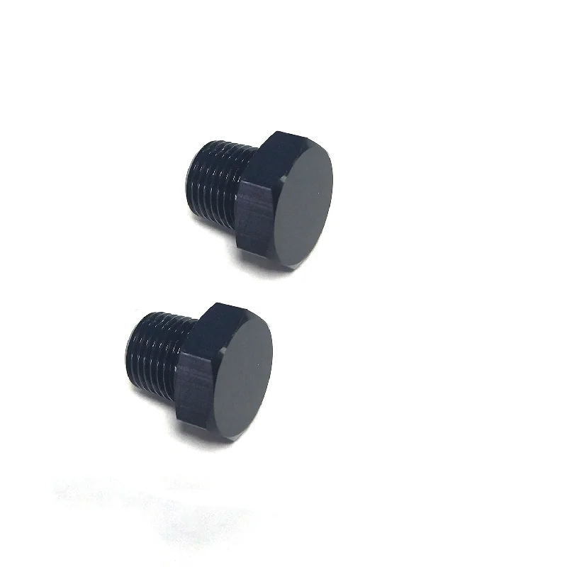 Tapón macho NPT 1/8 racor aluminio combustible - imagen 5